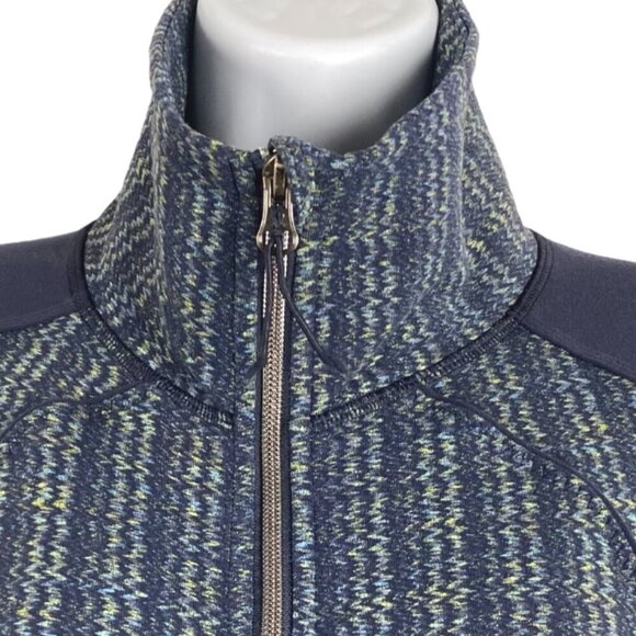 Lululemon Nice Asana Jacket Size 8 Ziggy Wee August Inkwell Zip CJ-1712 - Picture 7 of 7